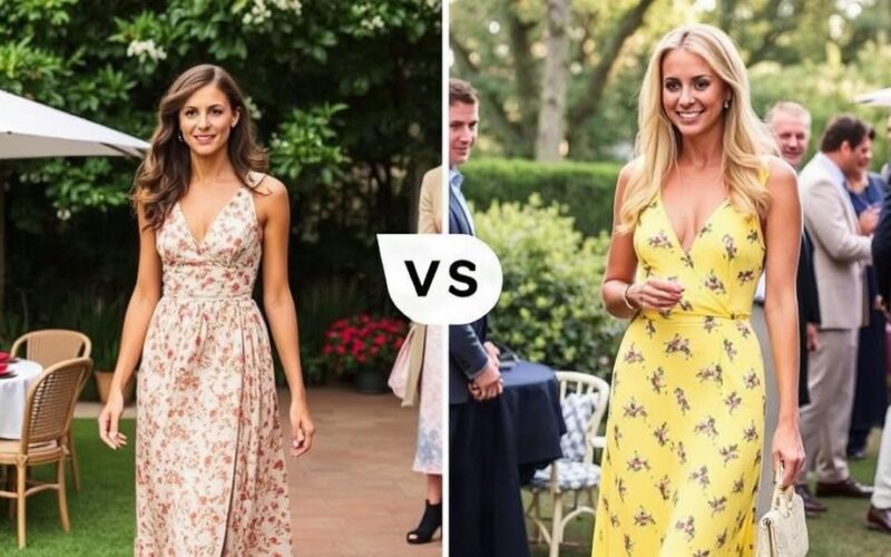 Dobór odzieży na przyjęcia w plenerze – dress code Smart Casual vs Garden Party